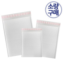 소량 구매 화이트 택배안전봉투 15x20cm + 4cm
