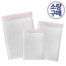 소량 구매 화이트 택배안전봉투 15x20cm + 4cm