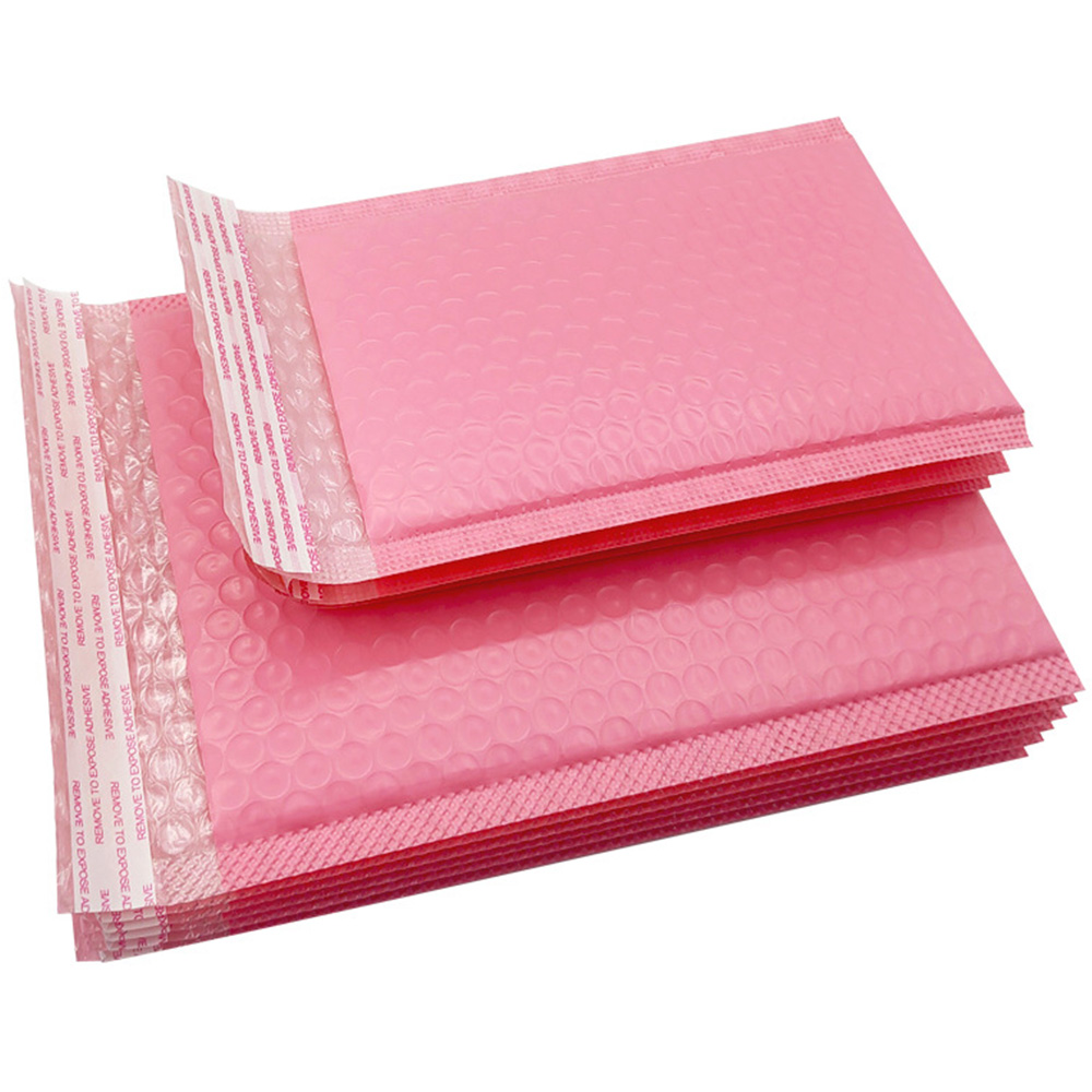 소량 구매 핑크 택배안전봉투 25x30cm + 4cm
